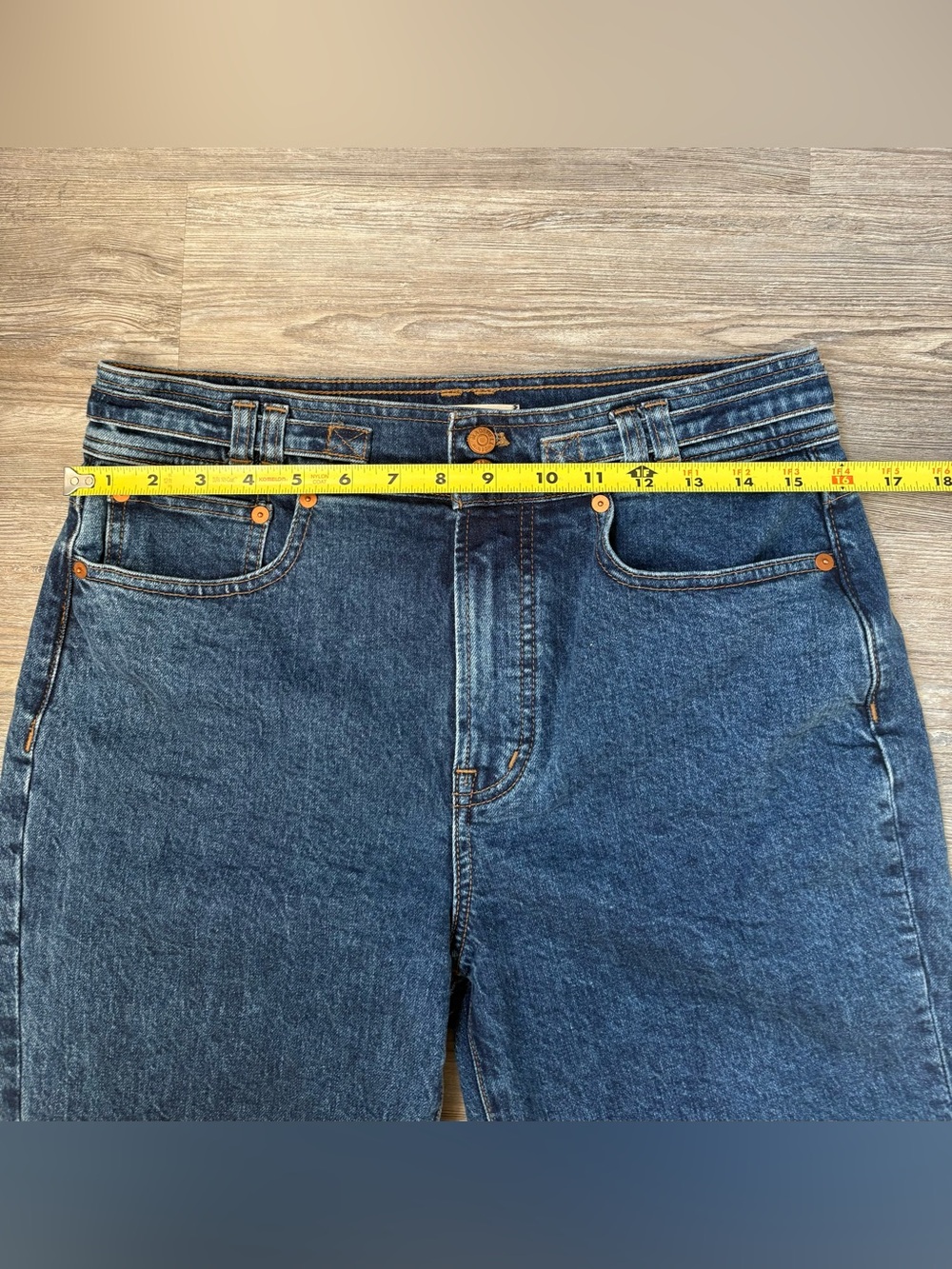 MADEWELL JEANS WOMENS 28 BLUE THE PERFECT VINTAGE FLARE JEAN LIKE NEW - Picture 15 of 16